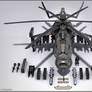 Fuujin Attack Helicopter Camo Ver.