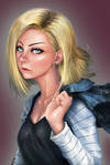 Android 18 by MeganeRid