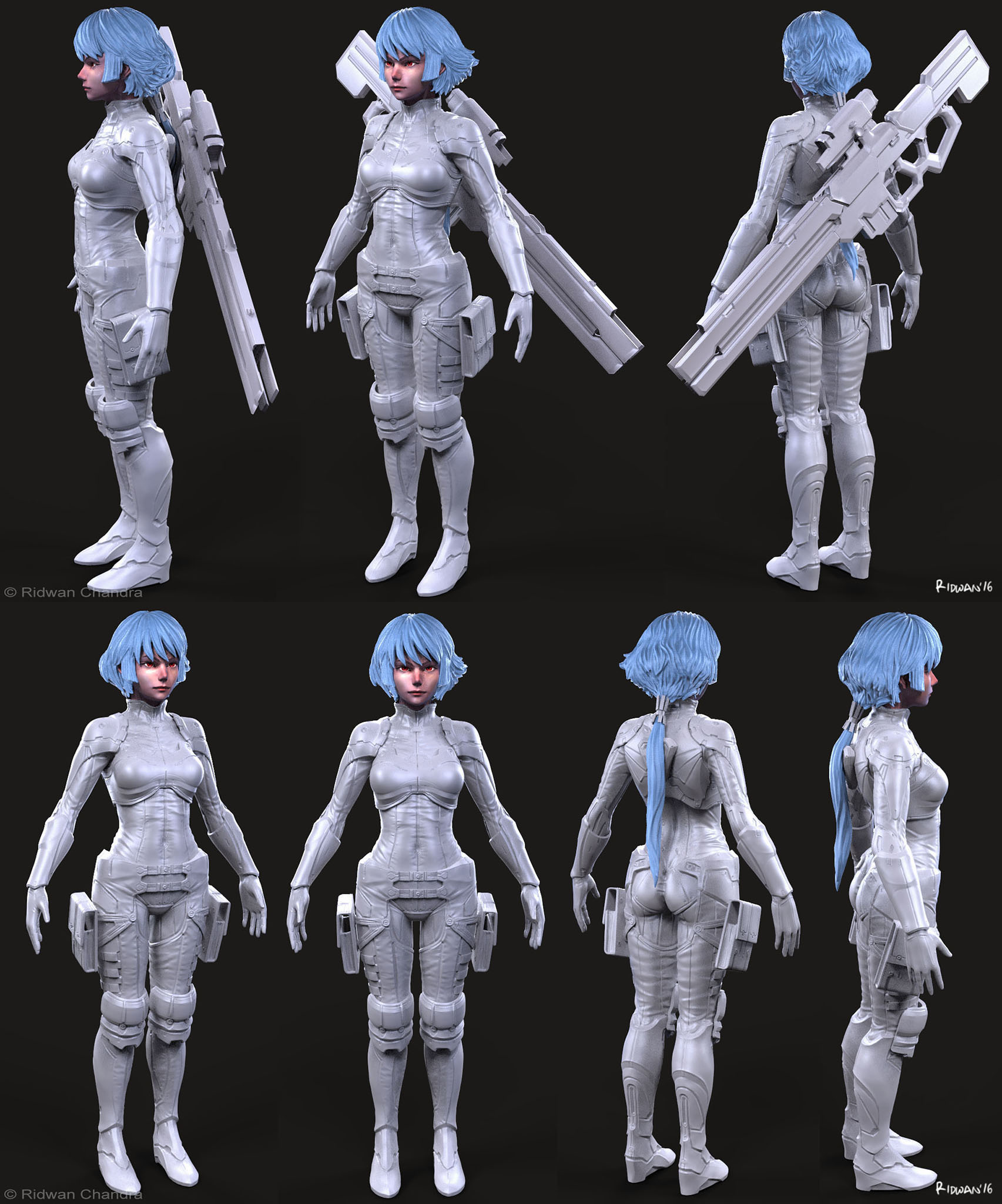 Sharpshooter Rhea Sculpt