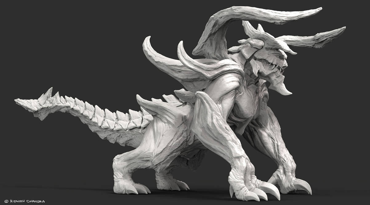 Creature Render by MeganeRid on DeviantArt
