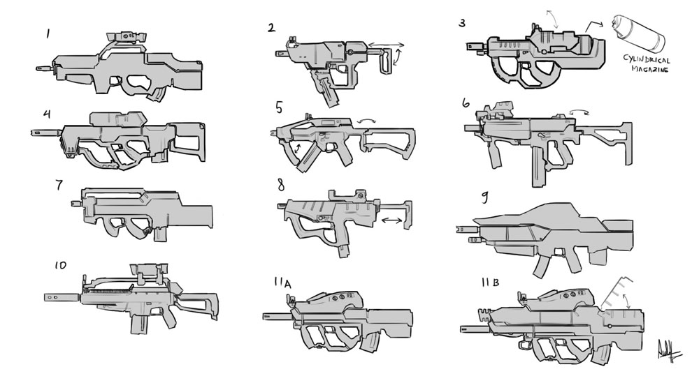 AFF-rifles concepts 1