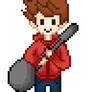 RedHoodie w/ Guitar