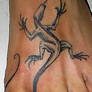 lizard tattoo