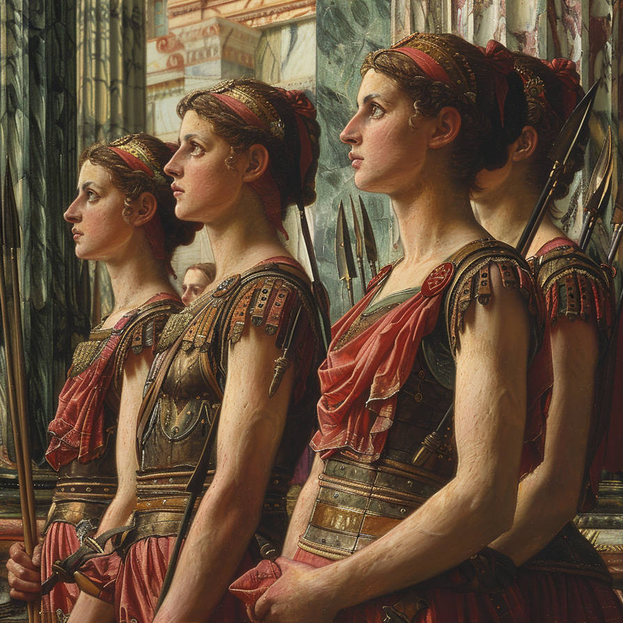 Spartan Women by LucciodArezzo on DeviantArt