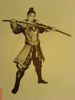 Oda With Samurai Sword