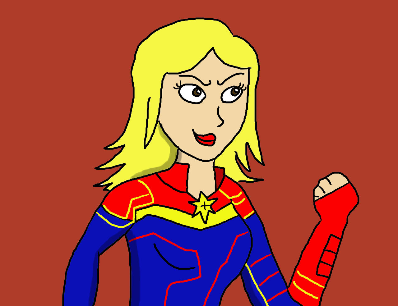 Captain Marvel Fanart Digital By Andyrey38 On Deviantart Captain Marvel Fanart Digital By Andyrey38 On Deviantart