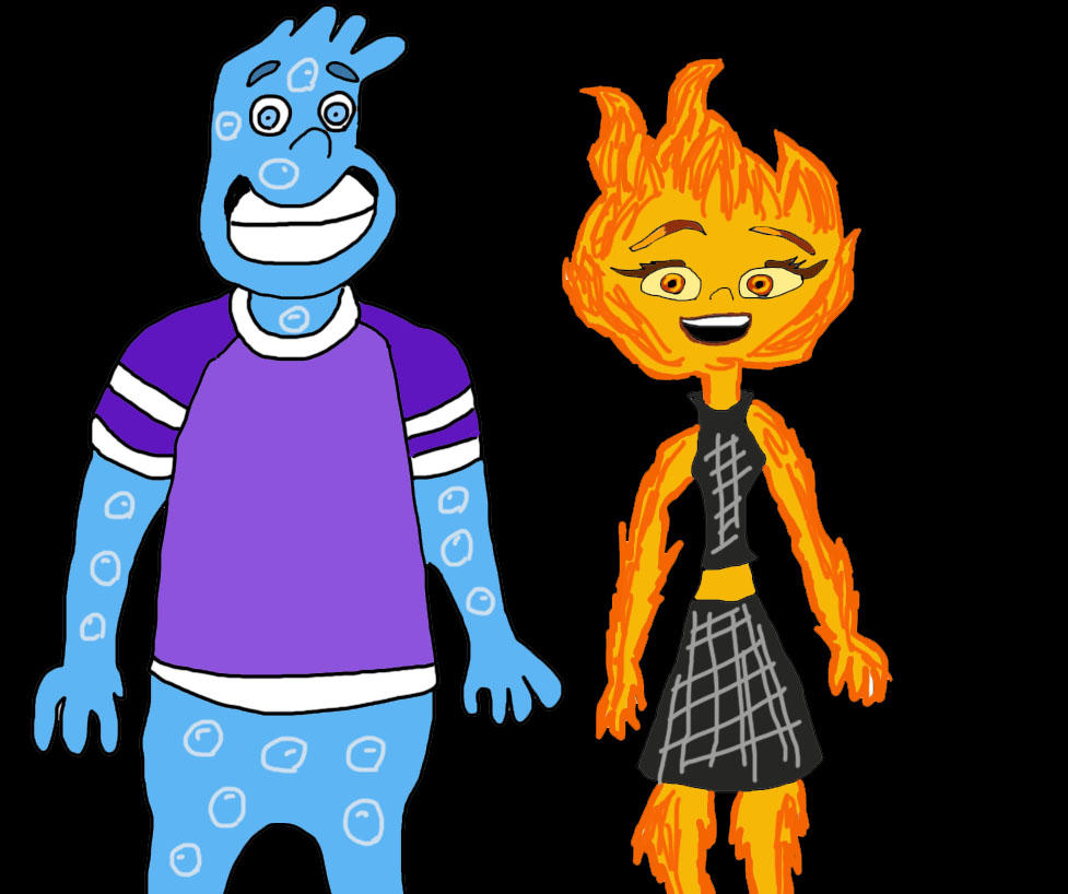 Wade and Ember Elemental Pixar by andyrey38 on DeviantArt