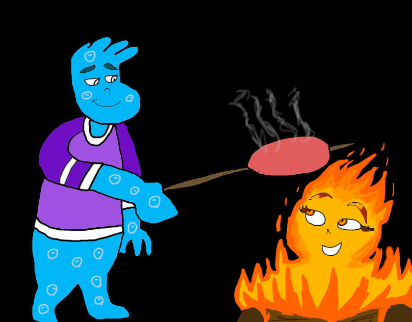 Wade and Ember Elemental fanart pixar by andyrey38 on DeviantArt