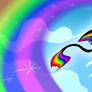 MLP_Flying with the Rainbow Alicorn