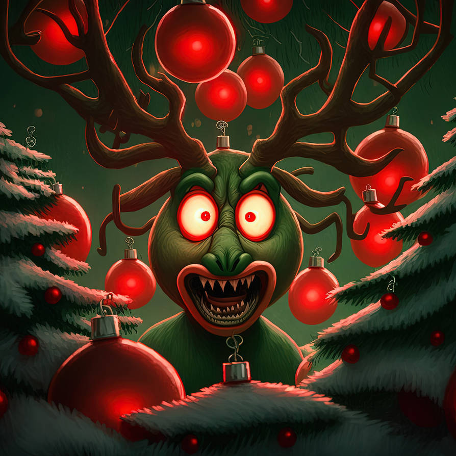 Crazy Rudolph by kenernest63a on DeviantArt