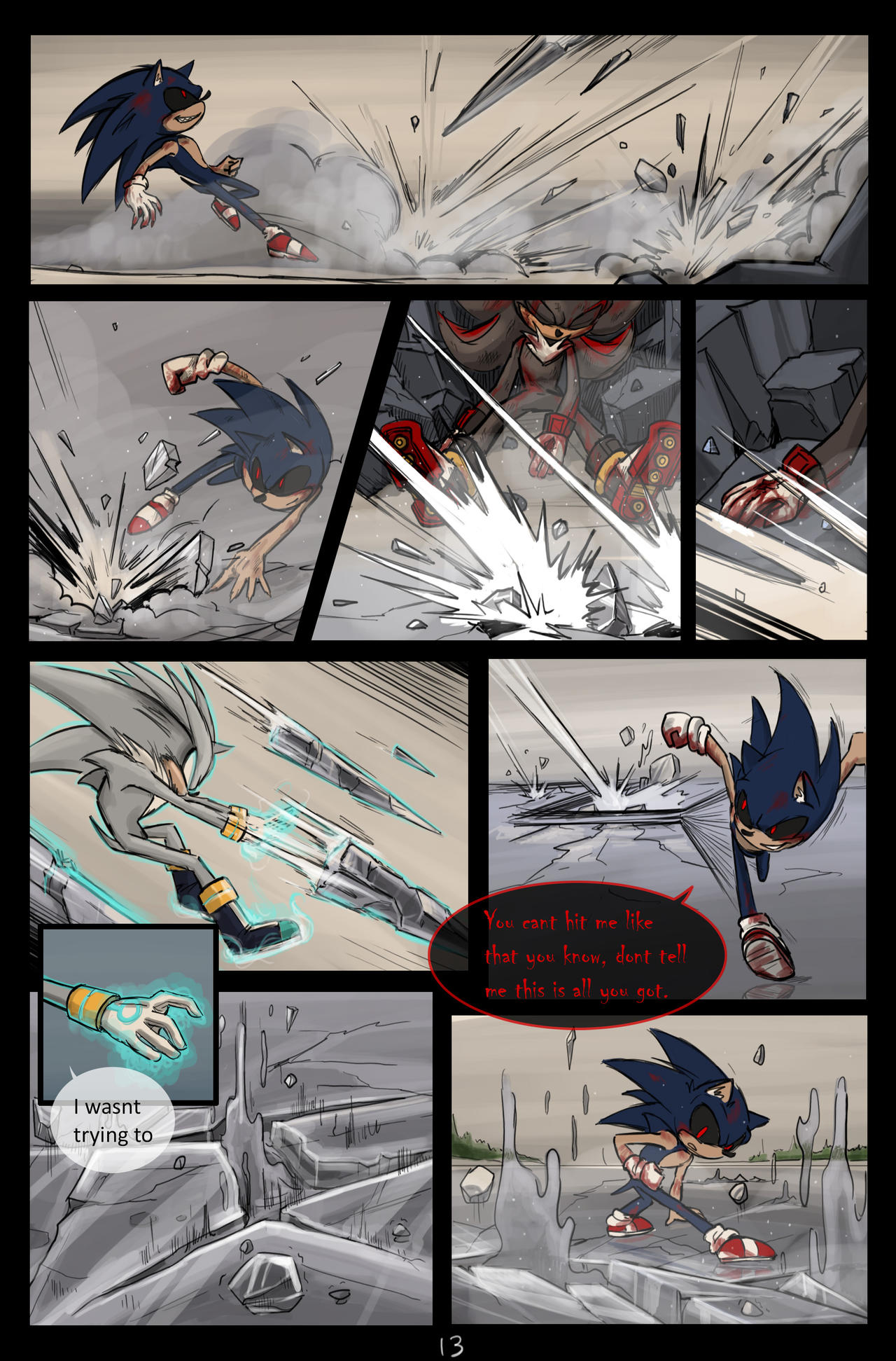 (sonic exe _In Depth) Page 13 by Marya00xc on DeviantArt