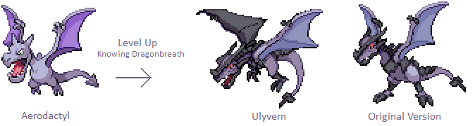 Fakemon: Ulyvern (Aerodactyl Evo. Reupload)