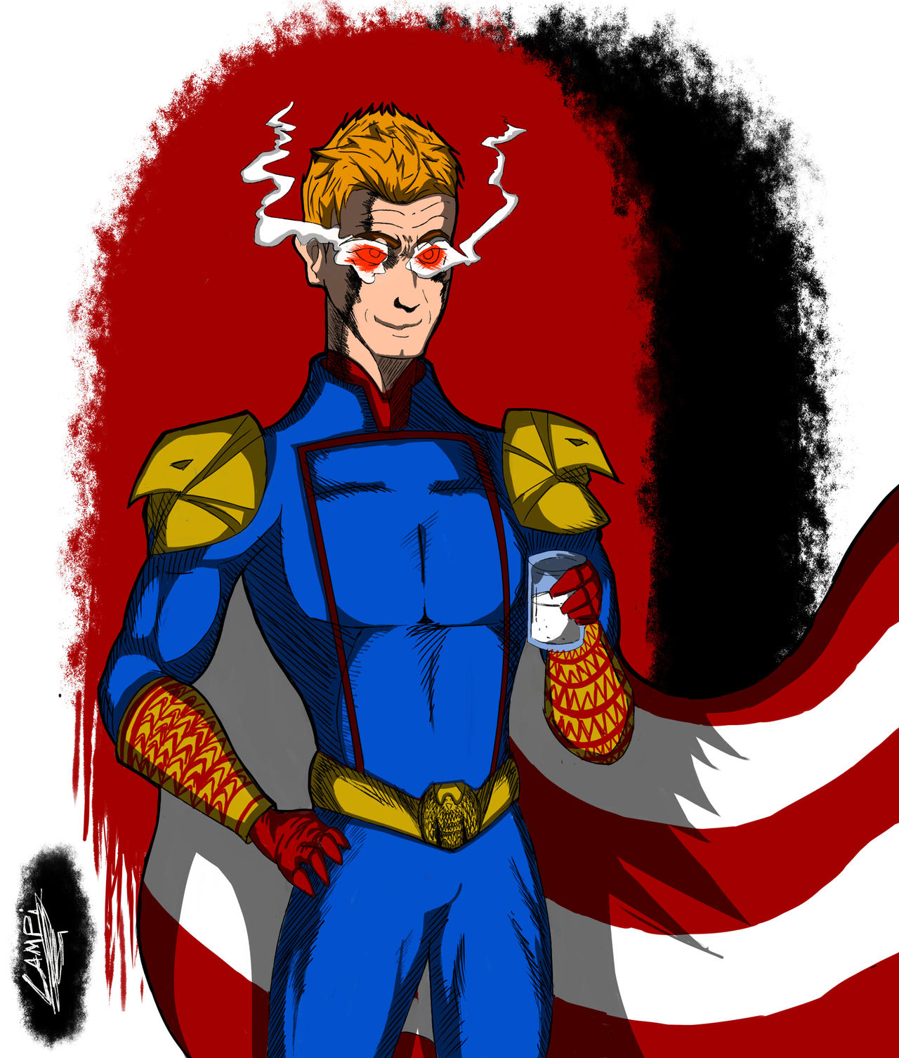 Homelander by MilanesaZombie on DeviantArt