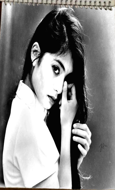 Erika Rabara Portrait Sketch by Kiazura on DeviantArt