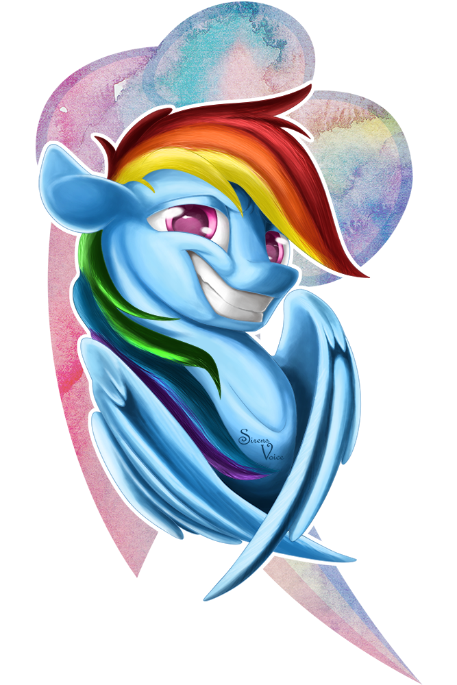 Rainbow Dash Bust