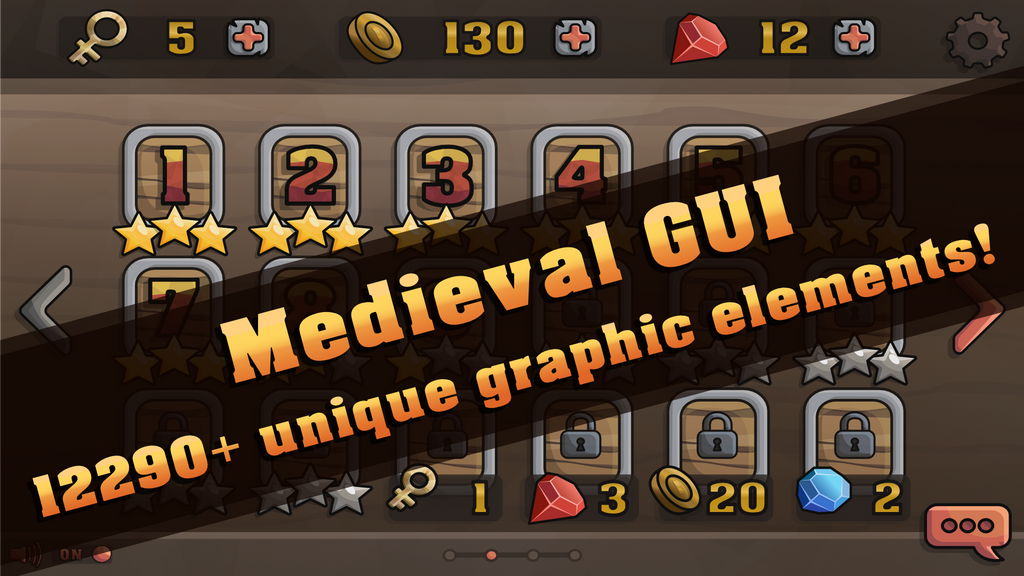 Medieval GUI Promo 01 by Cryptogene on DeviantArt