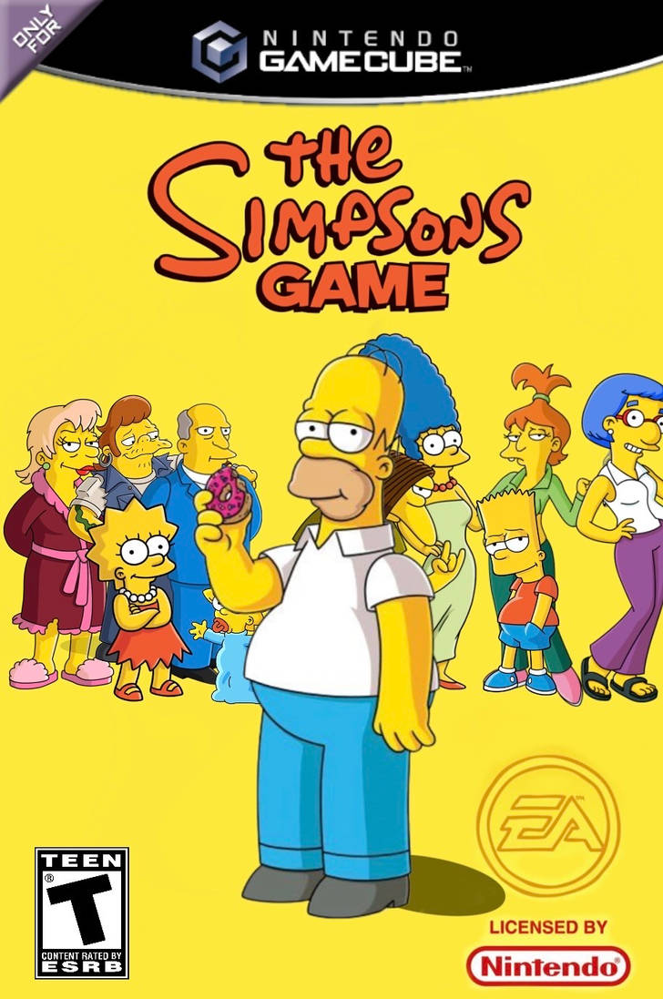 Simpsons Game Pool The Simpsons Game: GameCube Edition by TKirb on DeviantArt