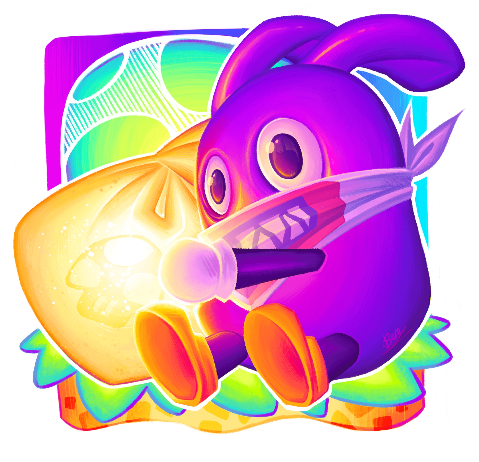 Nabbit doodle by BM0-BEM on DeviantArt