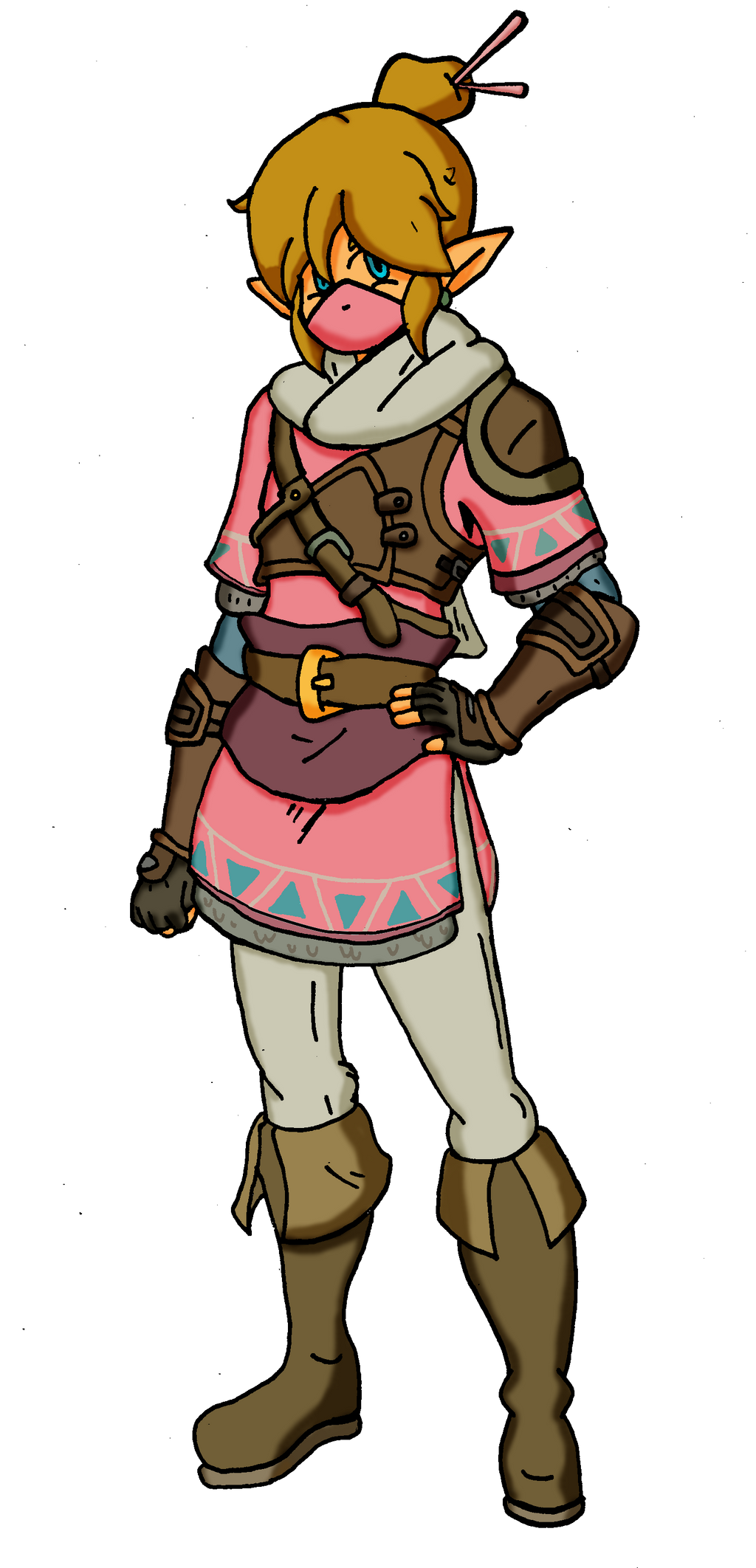 Pink Link by Allstarman on DeviantArt