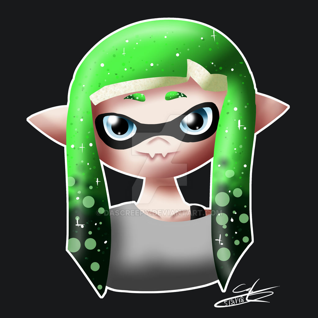 Green Inkling Girl by DasCreepy on DeviantArt
