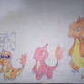 Charmander's evolution