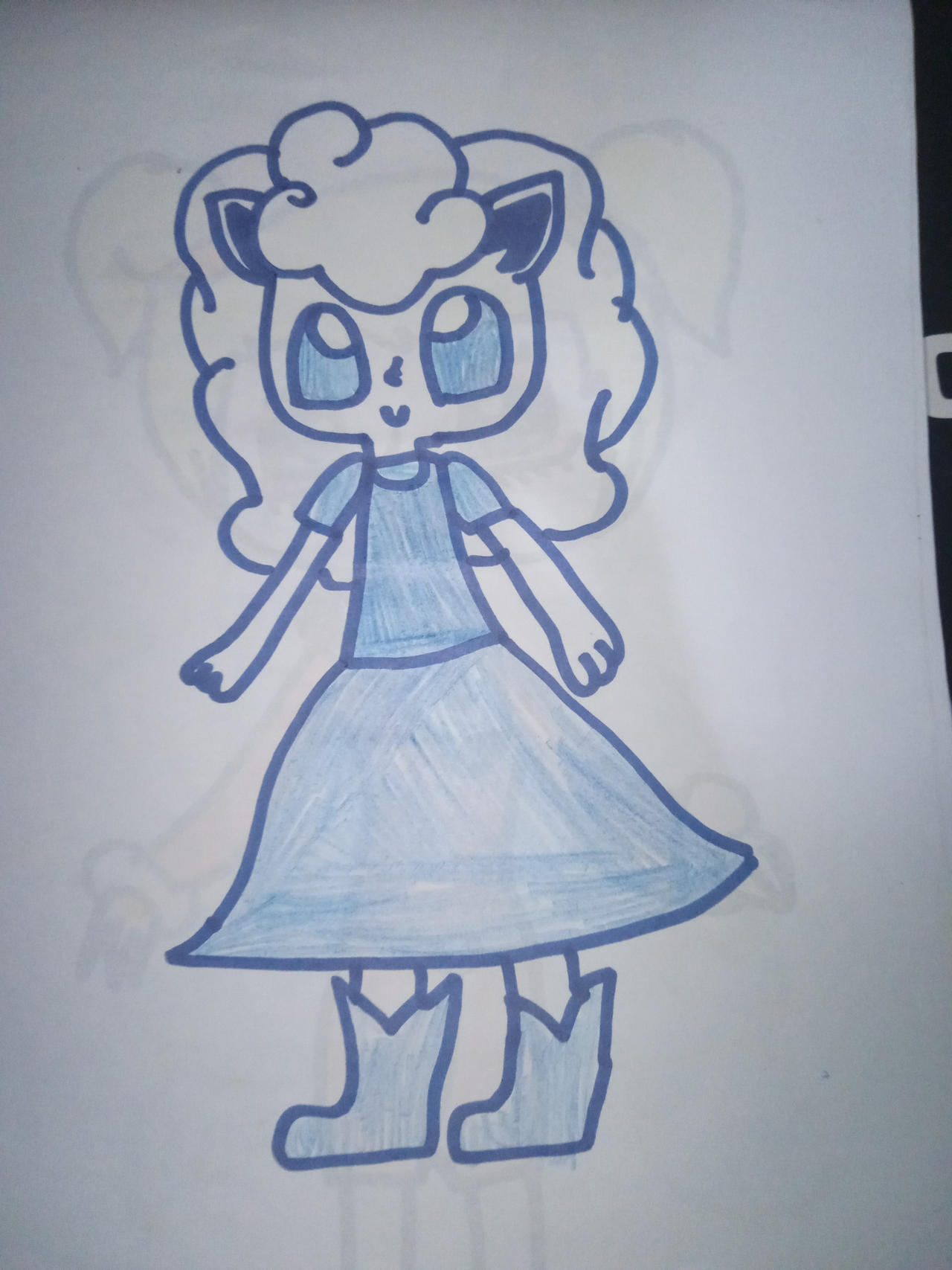 Alola's form vulpix version human (155/158) by Lauryelle on DeviantArt