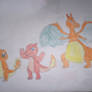 Charmander's evolution