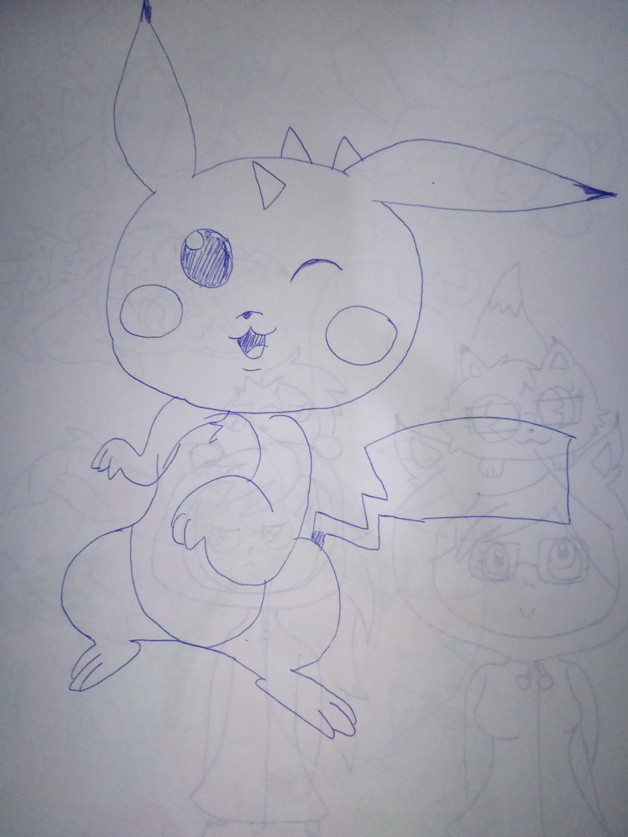 False Pikachu False Pikachu by Lauryelle on DeviantArt