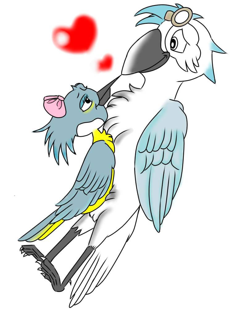 Abc Bids Deviantart REQUEST-Two lovely birds by Lauryelle on DeviantArt