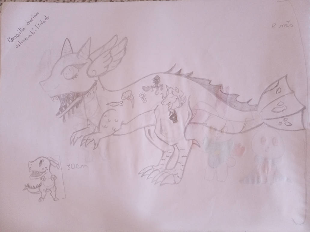 Creature evolution by Lauryelle on DeviantArt