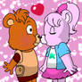 REQUEST-Maggie Mae kissing Teddy Ruxpin