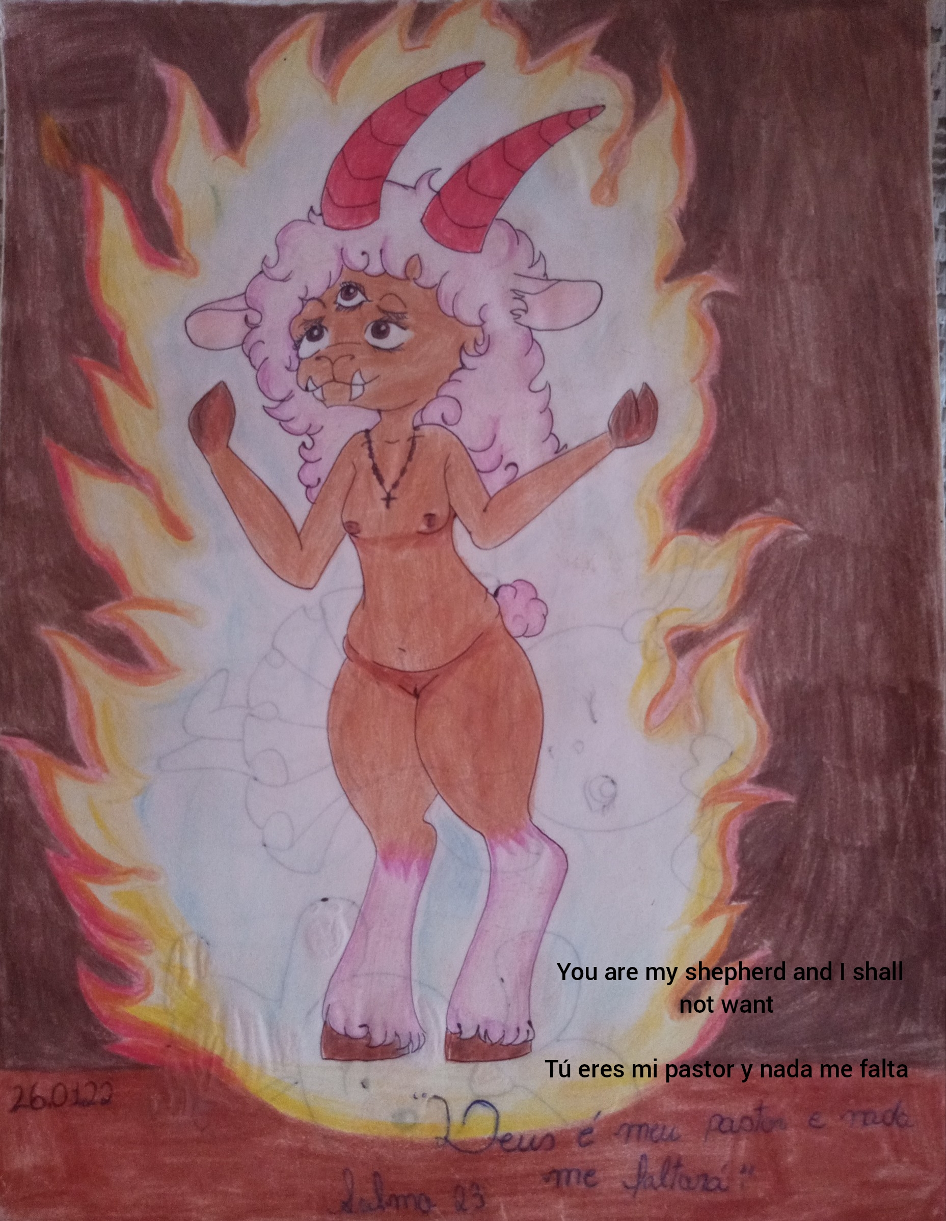 Lugnes and with God's shield