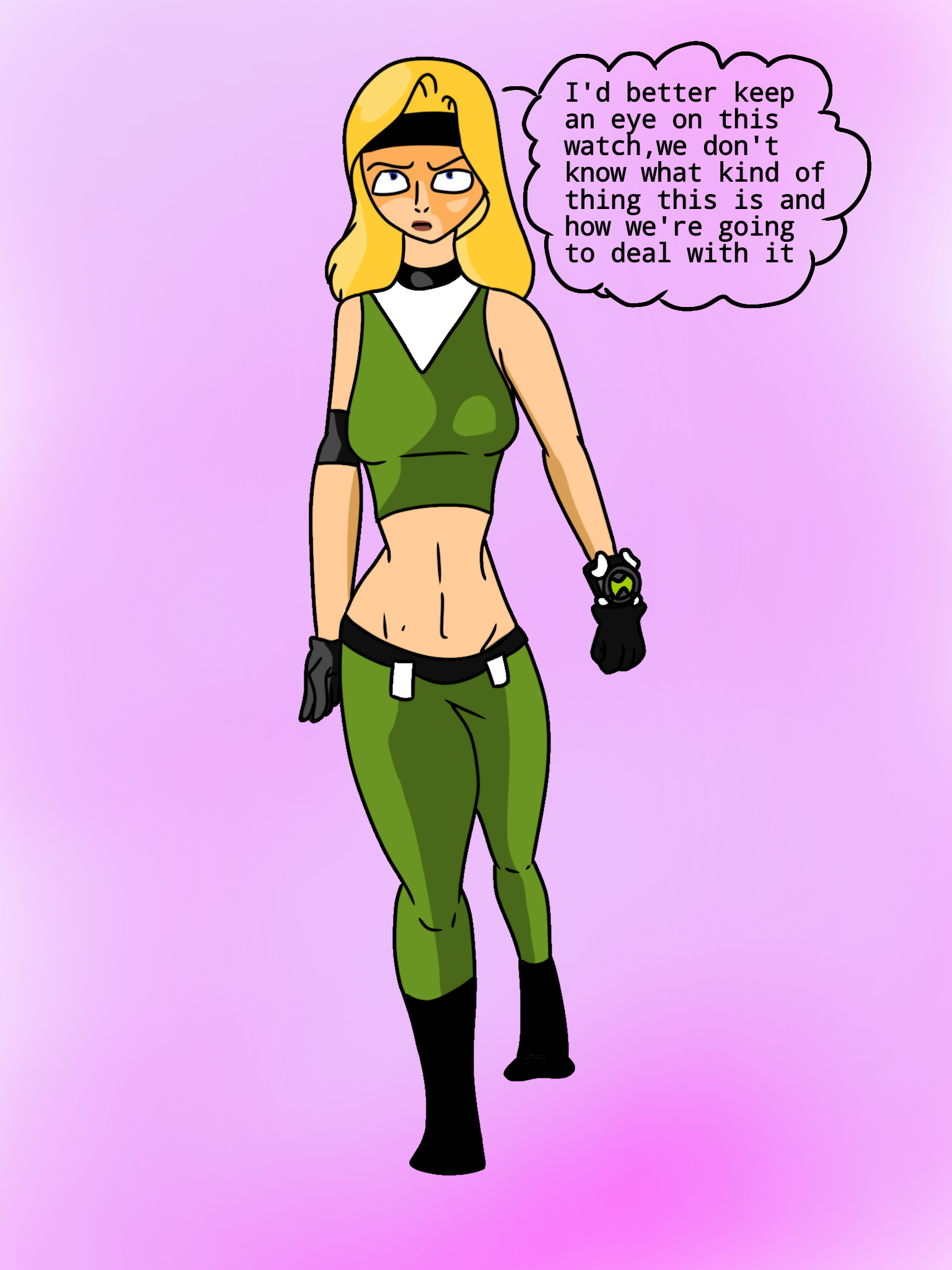 REQUEST-Sonya Blade with the Ominitrix