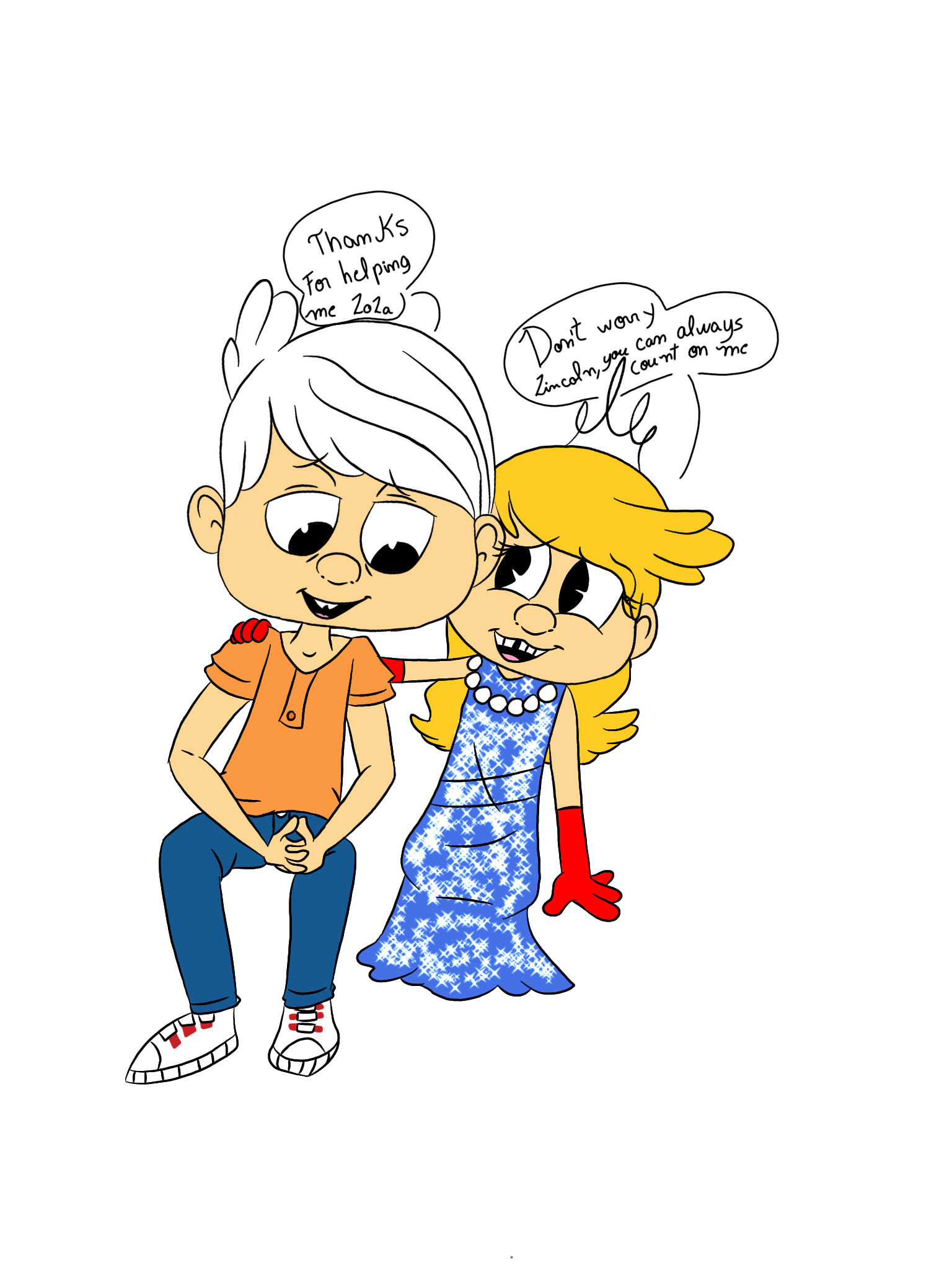 REQUEST-Lola after helps Lincoln