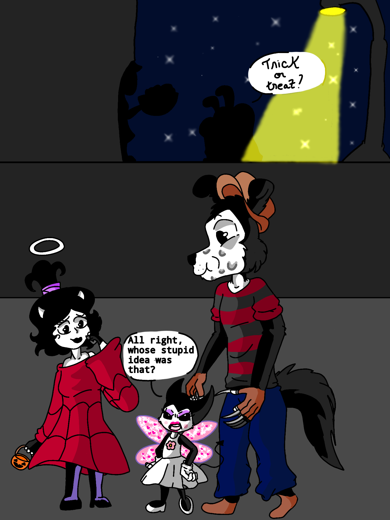 REQUEST-A funny trick or treat
