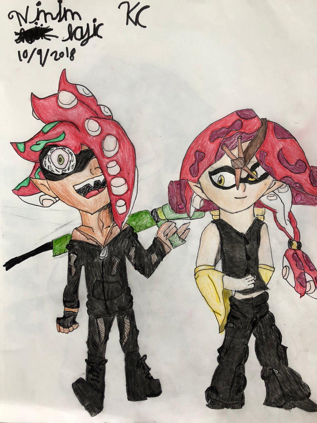 Octoling by Nintin-Logic on DeviantArt