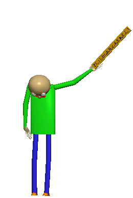 Baldi Ruler Slam Ruler Baldi And The Ruler Of Shame by JohnsterSpaceProgram on DeviantArt