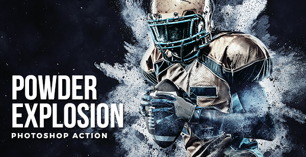 powder explosion photoshop brushes and