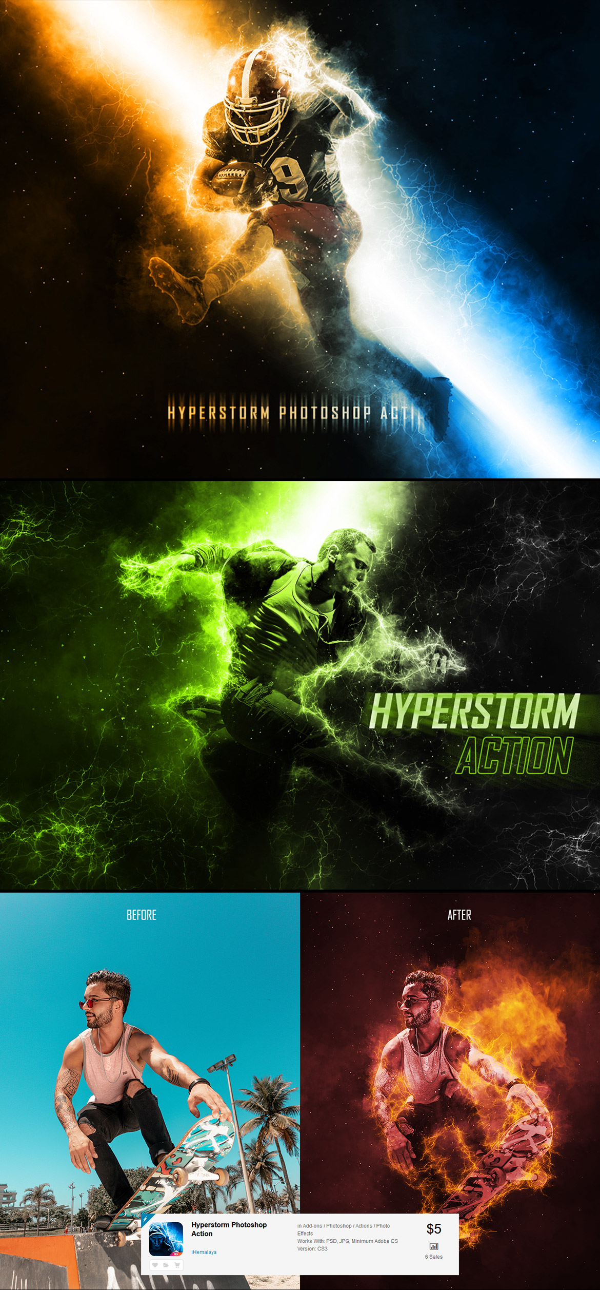 Hyperstorm Photoshop Action by ihemalaya on DeviantArt