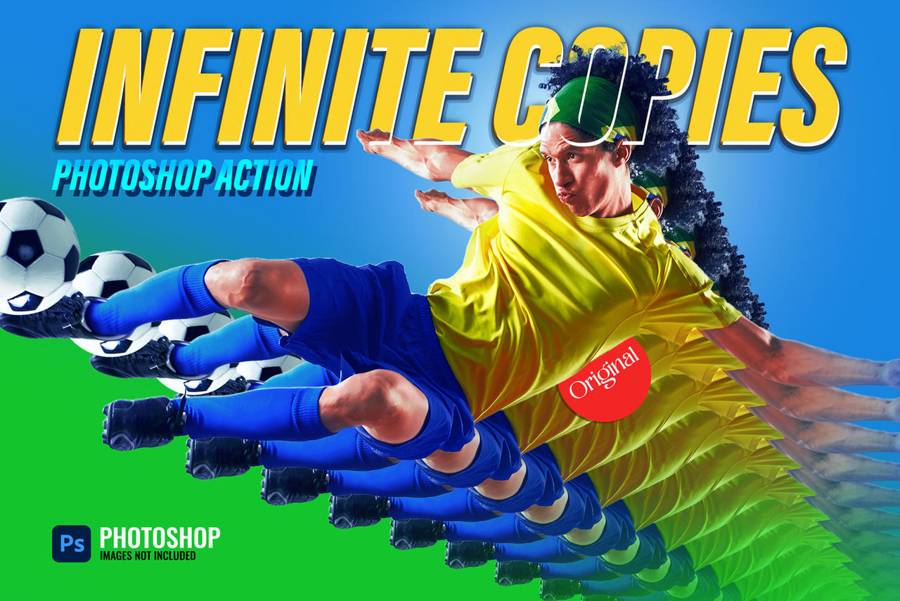 Digital Copy Deviantart Infinite Copies Photoshop Action by ihemalaya on DeviantArt