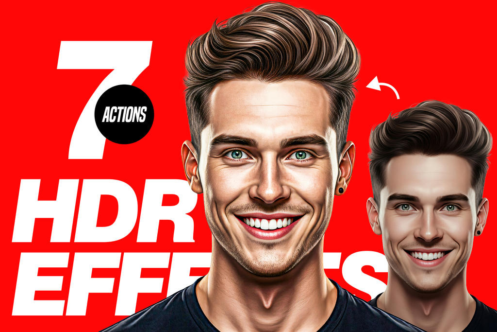 Premium HDR Effects - 7 Photoshop Actions by ihemalaya on DeviantArt