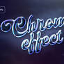 Iridescent Chrome Text Effect