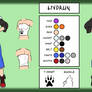 Reference Sheet - Lyvdrun (Human form)
