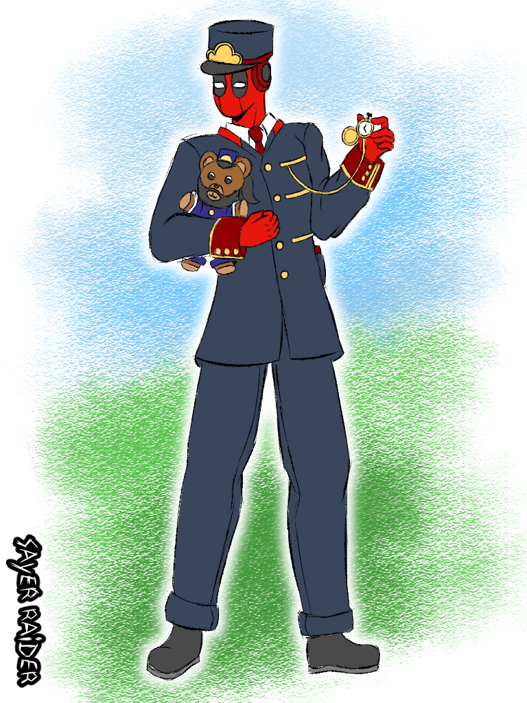 Commission - Mr. Conductor by Sayer09 on DeviantArt