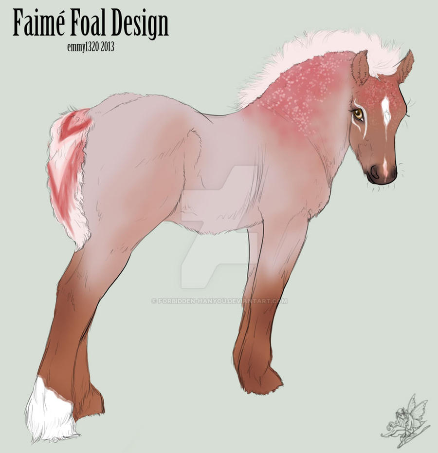 Faime 375 Faime Foal Design by Forbidden-Hanyou on DeviantArt