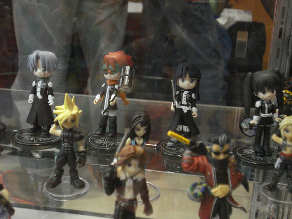 D Gray man Figurines