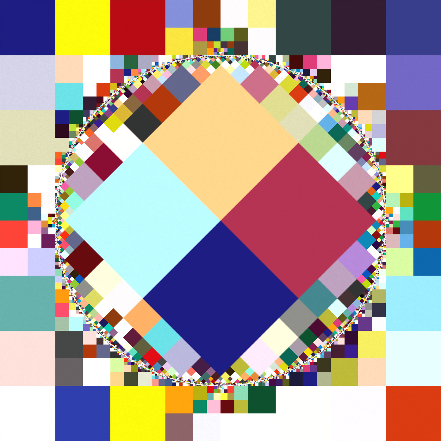 Square of colors