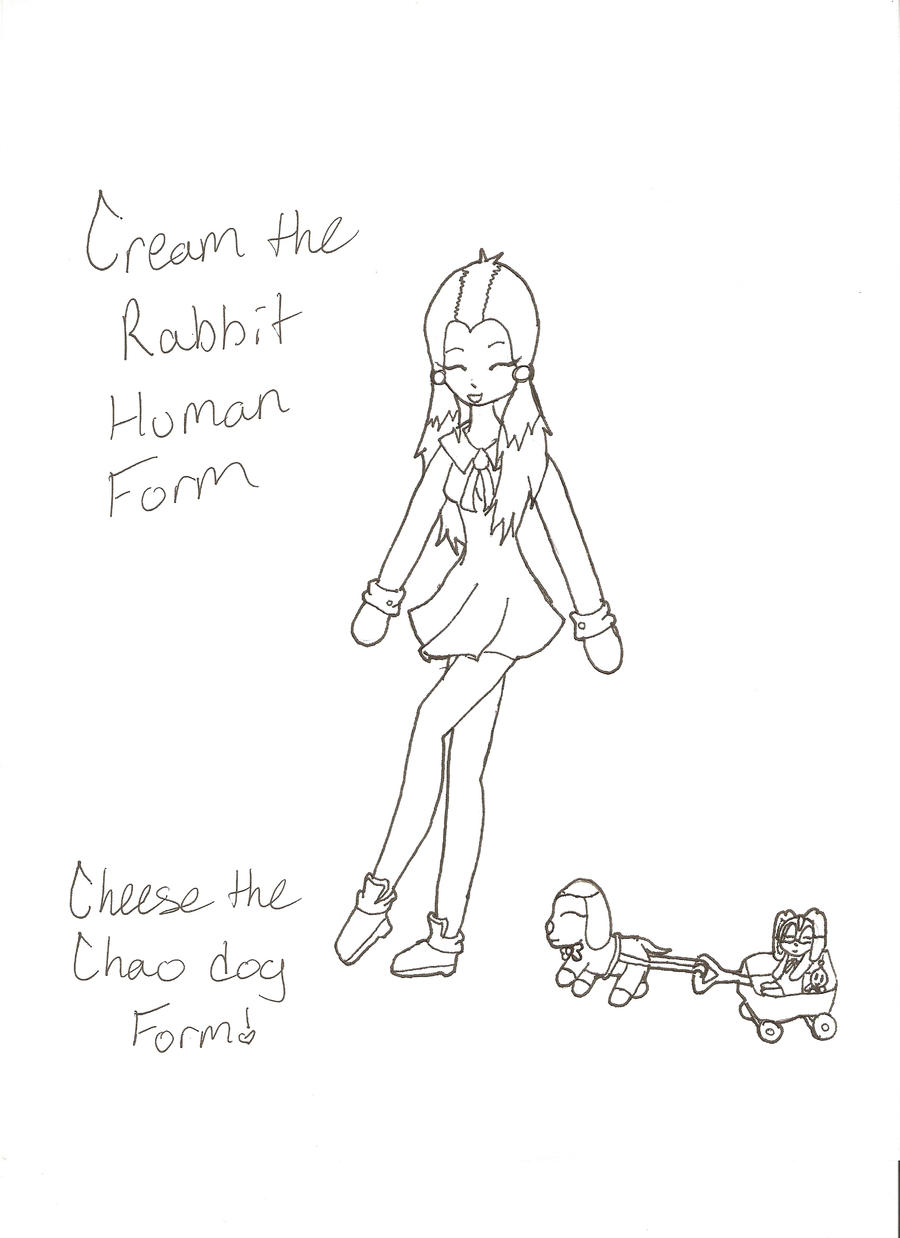 Cream the rabbit human form by AmyaYoshinoUchiha on DeviantArt