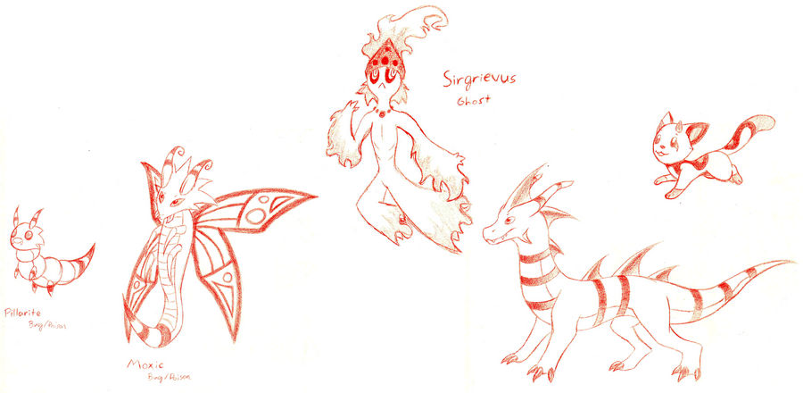 Relic Fakemon Fakemon Set 1 by Yorialu on DeviantArt