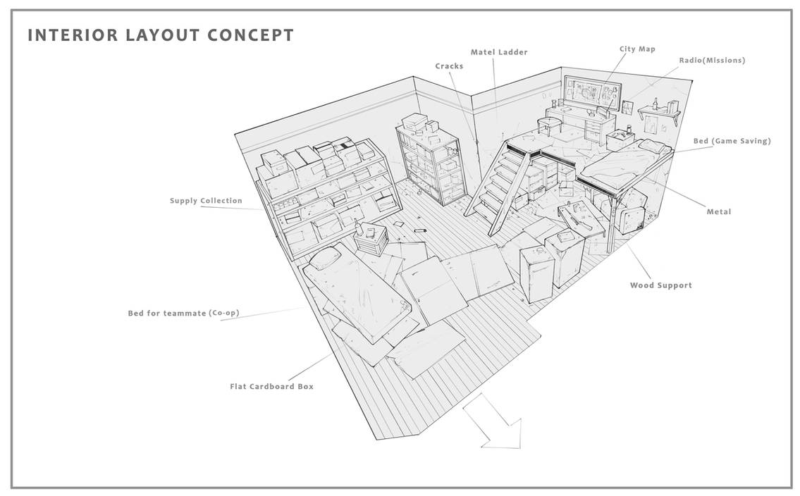 Interior Design Layout. by keshanlam on DeviantArt